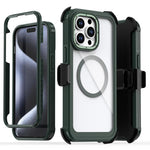 アクリル全面保護磁気スマホケース バッククリップ付き iPhone 14 / 13用、iPhone 14 Pro用、iPhone 14 Pro Max用、iPhone 13 Pro Max用、iPhone 13 Pro用、iPhone 12 / 12 Pro用