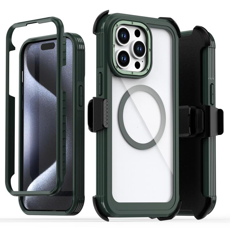 アクリル全面保護磁気スマホケース バッククリップ付き iPhone 14 / 13用、iPhone 14 Pro用、iPhone 14 Pro Max用、iPhone 13 Pro Max用、iPhone 13 Pro用、iPhone 12 / 12 Pro用