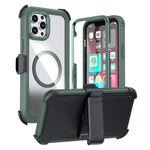 アクリル全面保護磁気スマホケース バッククリップ付き iPhone 14 / 13用、iPhone 14 Pro用、iPhone 14 Pro Max用、iPhone 13 Pro Max用、iPhone 13 Pro用、iPhone 12 / 12 Pro用