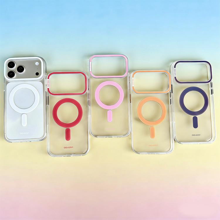 CICI-CITY自己修復透明IMDマグネットスマホケース、iPhone 17 Pro Max用、iPhone 17 Pro用