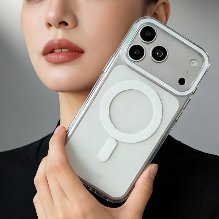CICI-CITY自己修復透明IMDマグネットスマホケース、iPhone 17 Pro Max用、iPhone 17 Pro用