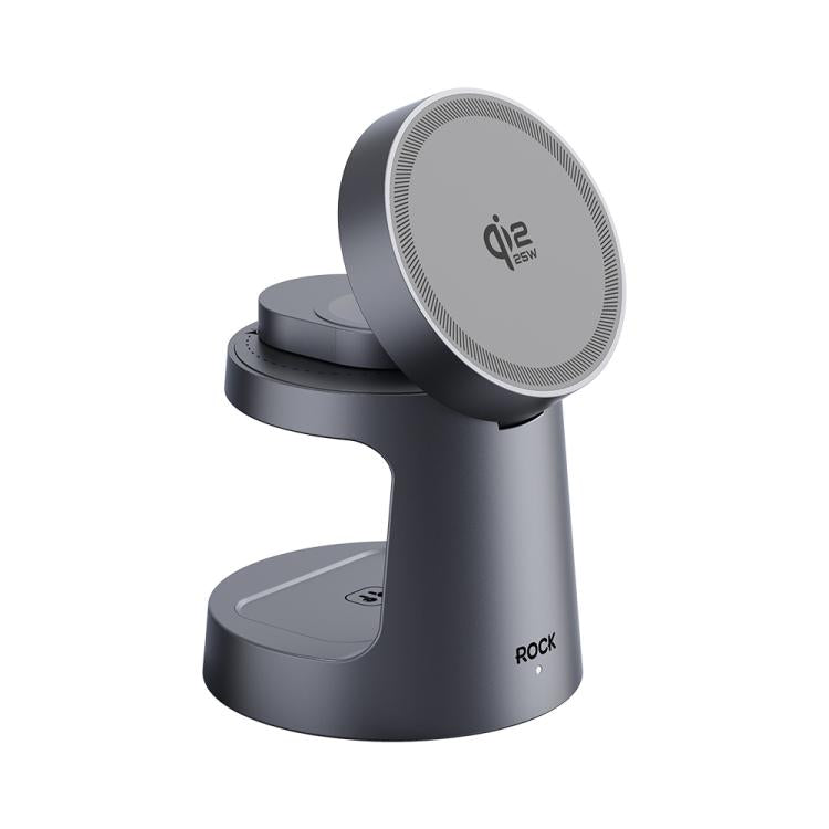 ROCK W56 3-in-1 磁気ワイヤレス充電器 Qi2.2 25W対応, W56