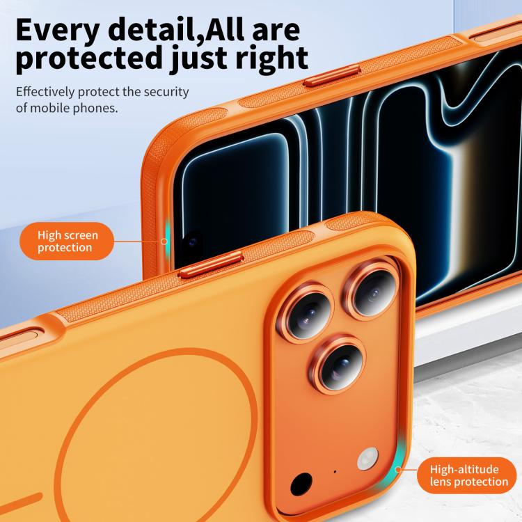 ツートンカラー 模造オリジナル 磁気スマホケース ホルダー付き、iPhone 17 Pro Max用、iPhone 17 Pro用