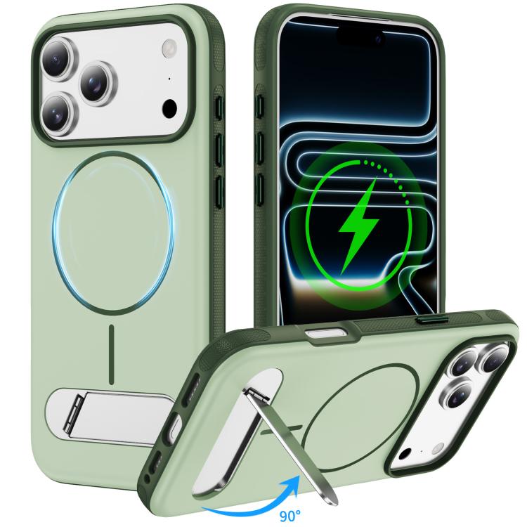ツートンカラー 模造オリジナル 磁気スマホケース ホルダー付き、iPhone 17 Pro Max用、iPhone 17 Pro用