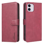 無地カーフスキン調RFIDヴィーガンレザースマホケース、iPhone XS Max用、iPhone 6 Plus/7 Plus/8 Plus用、iPhone 6 / 7 / 8用