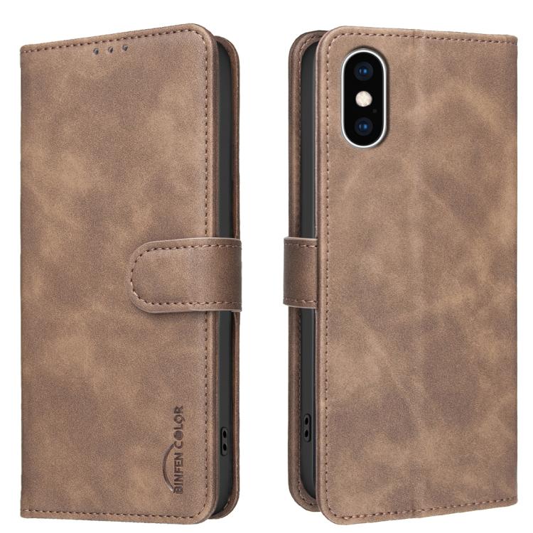 無地カーフスキン調RFIDヴィーガンレザースマホケース、iPhone XS Max用、iPhone 6 Plus/7 Plus/8 Plus用、iPhone 6 / 7 / 8用