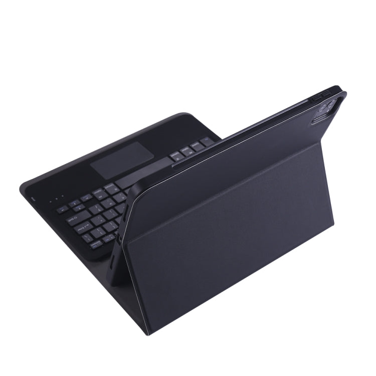 A098B-A 着脱式 ABS 超薄型 Bluetoothキーボード + TPU 保護ケース iPad Air 11 2024 / 2025 / Air 4 10.9インチ 2020用 スタンド＆ペンスロット＆タッチ対応, A098B-A