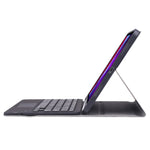 A098B-A 着脱式 ABS 超薄型 Bluetoothキーボード + TPU 保護ケース iPad Air 11 2024 / 2025 / Air 4 10.9インチ 2020用 スタンド＆ペンスロット＆タッチ対応, A098B-A