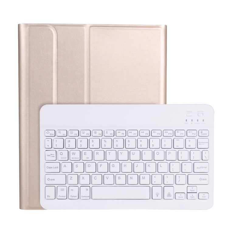 A098BS 着脱式 超薄型 バックライト Bluetoothキーボード保護ケース iPad Air 11 2024 / 2025 / Air 4 10.9インチ 2020用 スタンド＆ペンスロット付き, A098BS