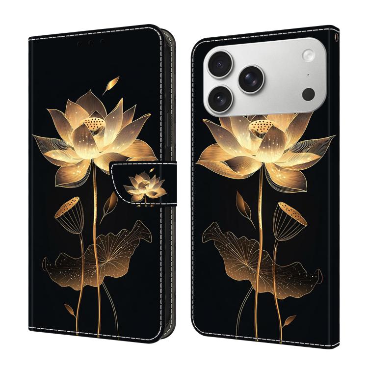 クリスタル風塗装 ヴィーガンレザースマホケース、iPhone 17e / 16e用、iPhone 17 Pro Max用、iPhone 17 Pro用、iPhone 17用