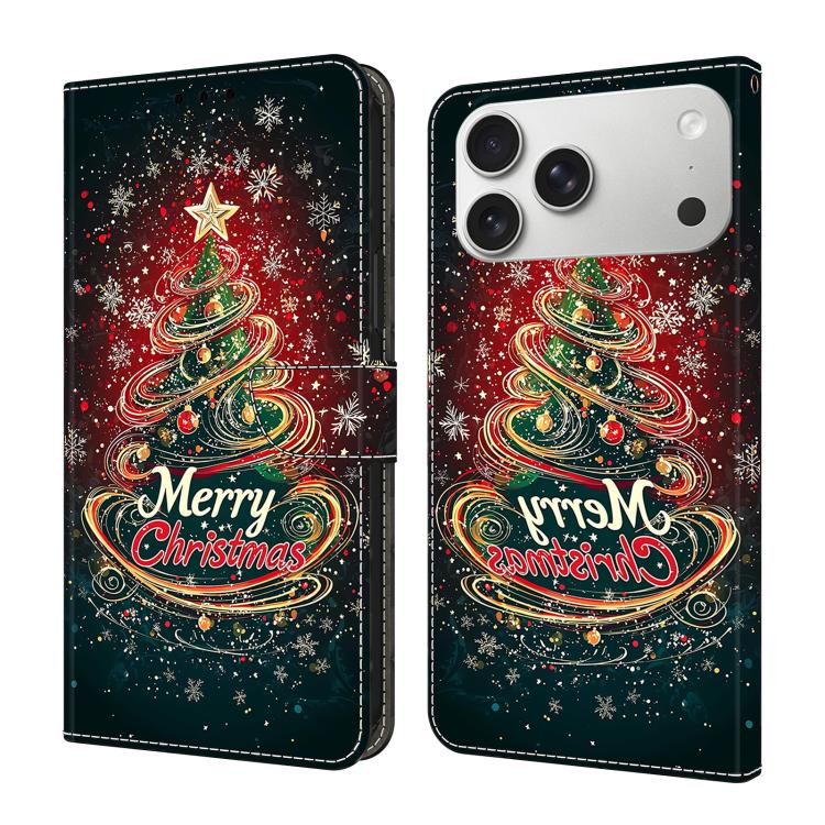 クリスタル風塗装 ヴィーガンレザースマホケース、iPhone 17e / 16e用、iPhone 17 Pro Max用、iPhone 17 Pro用、iPhone 17用