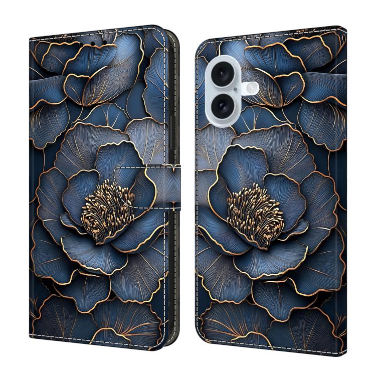 クリスタル風塗装 ヴィーガンレザースマホケース、iPhone 17e / 16e用、iPhone 17 Pro Max用、iPhone 17 Pro用、iPhone 17用