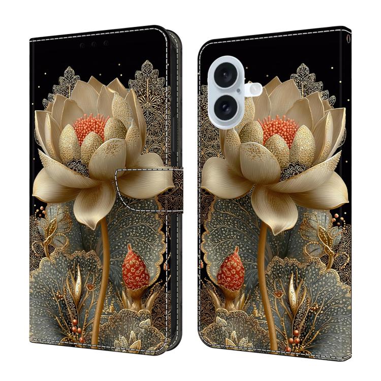 クリスタル風塗装 ヴィーガンレザースマホケース、iPhone 17e / 16e用、iPhone 17 Pro Max用、iPhone 17 Pro用、iPhone 17用