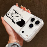 透明フレームIMDクリームフォンケース iPhone 11 Pro Max用、iPhone 11用、iPhone 11 Pro用、iPhone X / XS用、iPhone XR用、iPhone XS Max用、iPhone 8 Plus / 7 Plus用