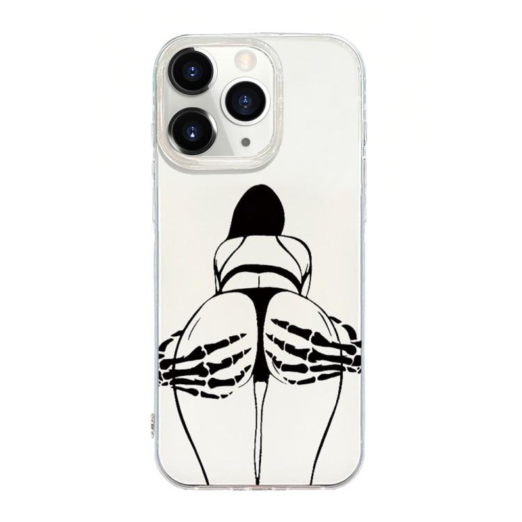 透明フレームIMDクリームフォンケース iPhone 11 Pro Max用、iPhone 11用、iPhone 11 Pro用、iPhone X / XS用、iPhone XR用、iPhone XS Max用、iPhone 8 Plus / 7 Plus用