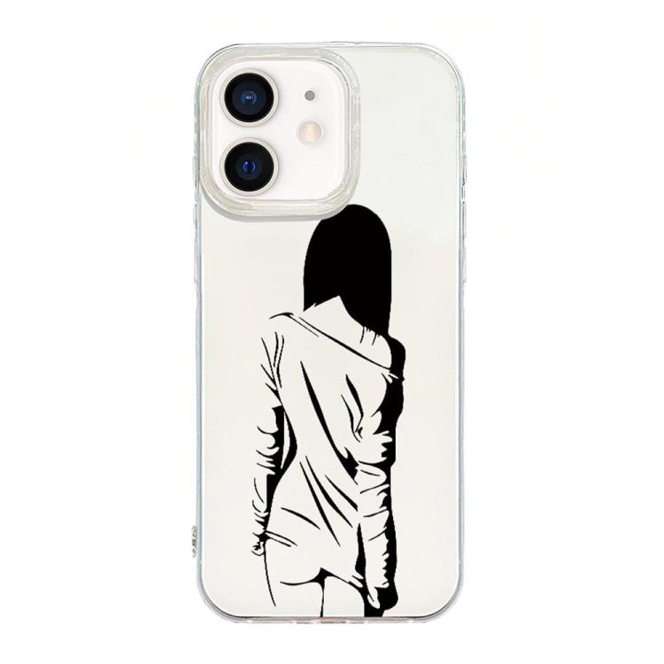 透明フレームIMDクリームフォンケース iPhone 11 Pro Max用、iPhone 11用、iPhone 11 Pro用、iPhone X / XS用、iPhone XR用、iPhone XS Max用、iPhone 8 Plus / 7 Plus用