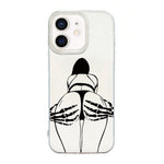 透明フレームIMDクリームフォンケース iPhone 11 Pro Max用、iPhone 11用、iPhone 11 Pro用、iPhone X / XS用、iPhone XR用、iPhone XS Max用、iPhone 8 Plus / 7 Plus用