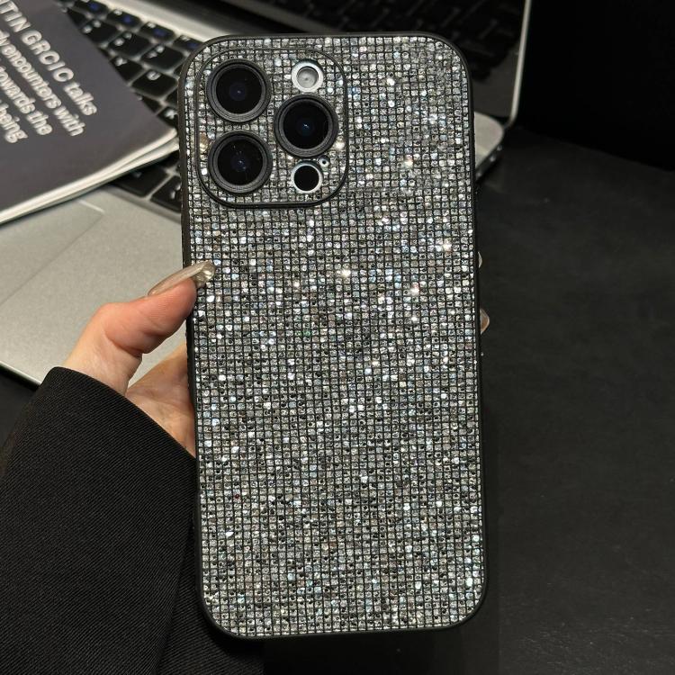 アクリルラインストーン 全面保護スマホケース、iPhone 14用、iPhone 14 Pro用、iPhone 14 Pro Max用、iPhone 13 Pro Max用、iPhone 13 Pro用、iPhone 13用