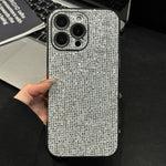 アクリルラインストーン 全面保護スマホケース、iPhone 14用、iPhone 14 Pro用、iPhone 14 Pro Max用、iPhone 13 Pro Max用、iPhone 13 Pro用、iPhone 13用