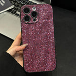 アクリルラインストーン 全面保護スマホケース、iPhone 14用、iPhone 14 Pro用、iPhone 14 Pro Max用、iPhone 13 Pro Max用、iPhone 13 Pro用、iPhone 13用