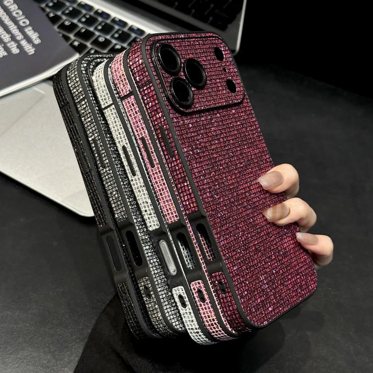 アクリルラインストーン 全面保護スマホケース、iPhone 14用、iPhone 14 Pro用、iPhone 14 Pro Max用、iPhone 13 Pro Max用、iPhone 13 Pro用、iPhone 13用