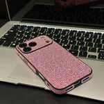 アクリルラインストーン 全面保護スマホケース、iPhone 14用、iPhone 14 Pro用、iPhone 14 Pro Max用、iPhone 13 Pro Max用、iPhone 13 Pro用、iPhone 13用