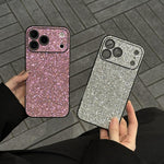 アクリルラインストーン 全面保護スマホケース、iPhone 14用、iPhone 14 Pro用、iPhone 14 Pro Max用、iPhone 13 Pro Max用、iPhone 13 Pro用、iPhone 13用
