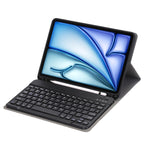 iPad Air 11 2024 / 2025 / Air 4 2020 / Air 5 2022 用 A098B 着脱式 ABS 超薄型 キャンディカラー Bluetoothキーボード保護ケース スタンド＆ペンスロット付き, A098B