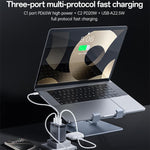 Yesido YC101 65W Mecha GaN Three-port Fast Charger, YC101