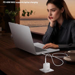 Yesido PD45W USB & Type-C デュアルインターフェース急速充電器セット EUプラグ、UKプラグ、USプラグ