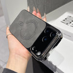 細穴ラムスキン磁気スマホケース、iPhone 17 Pro Max用、iPhone 17 Pro用