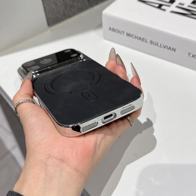 細穴ラムスキン磁気スマホケース、iPhone 17 Pro Max用、iPhone 17 Pro用