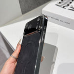 細穴ラムスキン磁気スマホケース、iPhone 17 Pro Max用、iPhone 17 Pro用