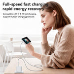 Yesido YC20U PD35W USB-C / Type-Cシングルポート急速充電器セット Type-CからType-Cケーブル付き、YC20U