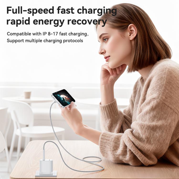Yesido YC20U PD35W USB-C / Type-Cシングルポート急速充電器セット Type-CからType-Cケーブル付き、YC20U