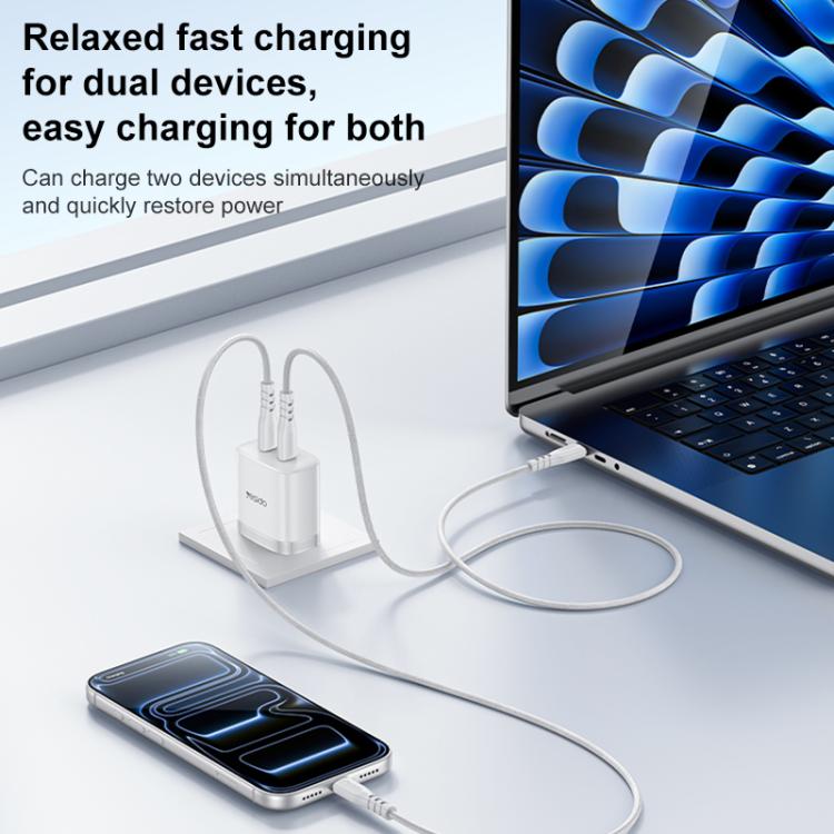 Yesido PD45W デュアルType-C急速充電キット Type-CからType-Cケーブル付き、USプラグ、EUプラグ、UKプラグ