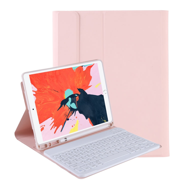 T098B 一体型 超薄型 キャンディカラー Bluetoothキーボード保護ケース iPad Air 11 2024 / 2025 / Air 4 10.9インチ 2020用 スタンド＆ペンスロット付き, T098B