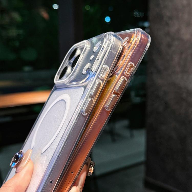 クリスタルシマーアクリル磁気スマホケース、iPhone 17 Pro Max用、iPhone 17 Pro用