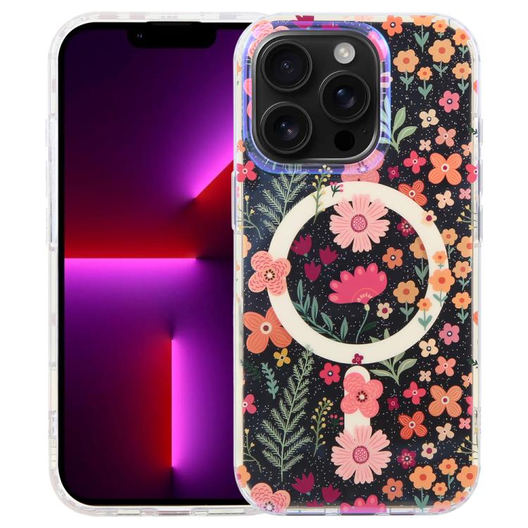 IMD ブルーライト ジャングルシリーズ 磁気スマホケース、iPhone 13 Pro Max 用、iPhone 13 Pro 用