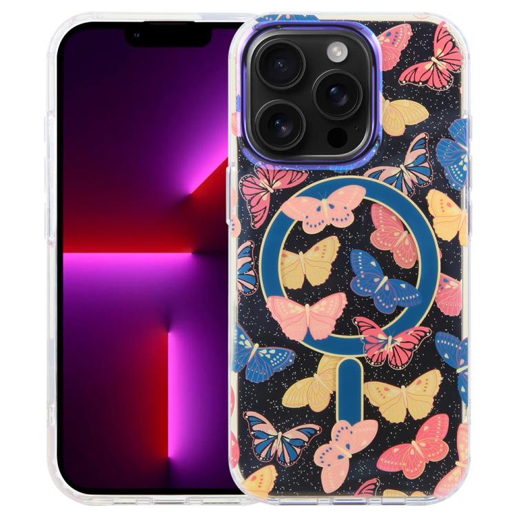 IMD ブルーライト ジャングルシリーズ 磁気スマホケース、iPhone 13 Pro Max 用、iPhone 13 Pro 用
