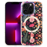 IMD ブルーライト ジャングルシリーズ 磁気スマホケース、iPhone 13 Pro Max 用、iPhone 13 Pro 用