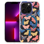 IMD ブルーライト ジャングルシリーズ 磁気スマホケース、iPhone 13 Pro Max 用、iPhone 13 Pro 用