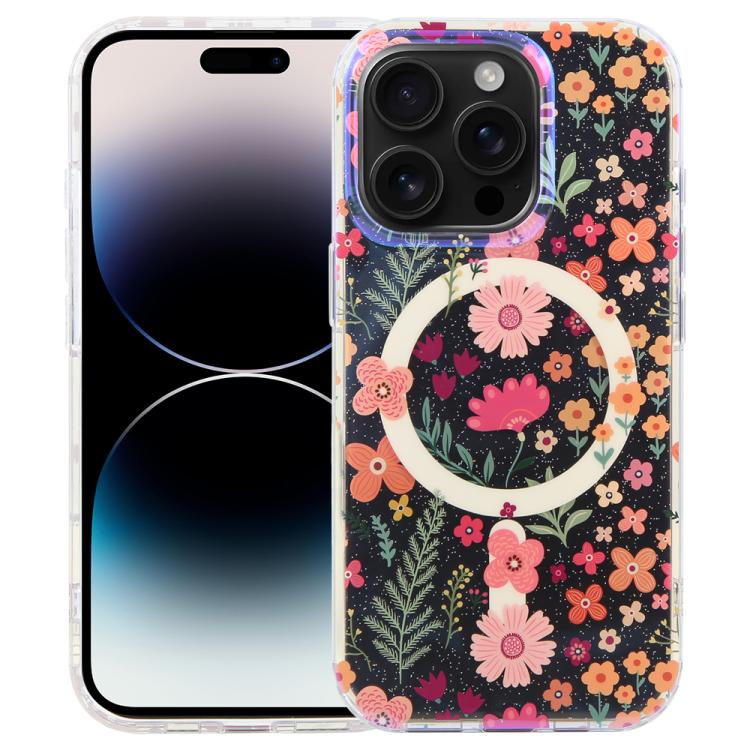 IMDブルーライトジャングルシリーズ磁気スマホケース、iPhone 16用、iPhone 15 Pro Max用、iPhone 15 Pro用、iPhone 15 Plus / 14 Plus用、iPhone 15用、iPhone 14 / 13用、iPhone 14 Pro用、iPhone 14 Pro Max用