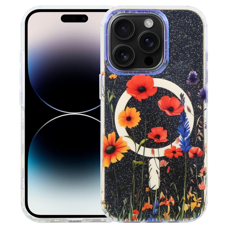 IMDブルーライトジャングルシリーズ磁気スマホケース、iPhone 16用、iPhone 15 Pro Max用、iPhone 15 Pro用、iPhone 15 Plus / 14 Plus用、iPhone 15用、iPhone 14 / 13用、iPhone 14 Pro用、iPhone 14 Pro Max用