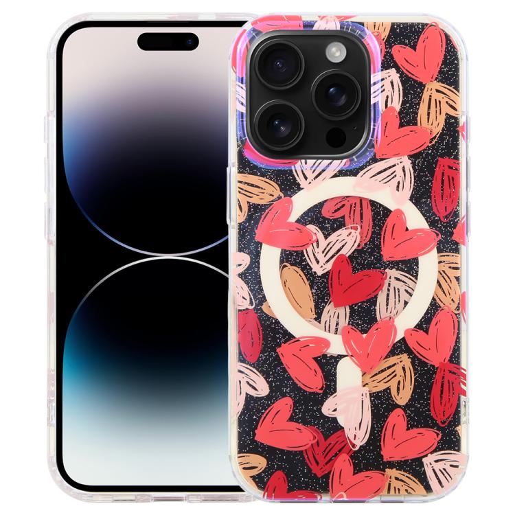IMDブルーライトジャングルシリーズ磁気スマホケース、iPhone 16用、iPhone 15 Pro Max用、iPhone 15 Pro用、iPhone 15 Plus / 14 Plus用、iPhone 15用、iPhone 14 / 13用、iPhone 14 Pro用、iPhone 14 Pro Max用