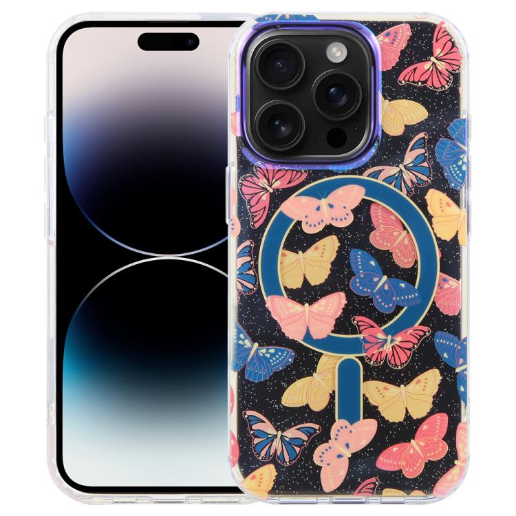 IMDブルーライトジャングルシリーズ磁気スマホケース、iPhone 16用、iPhone 15 Pro Max用、iPhone 15 Pro用、iPhone 15 Plus / 14 Plus用、iPhone 15用、iPhone 14 / 13用、iPhone 14 Pro用、iPhone 14 Pro Max用