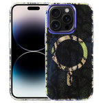IMDブルーライトジャングルシリーズ磁気スマホケース、iPhone 16用、iPhone 15 Pro Max用、iPhone 15 Pro用、iPhone 15 Plus / 14 Plus用、iPhone 15用、iPhone 14 / 13用、iPhone 14 Pro用、iPhone 14 Pro Max用
