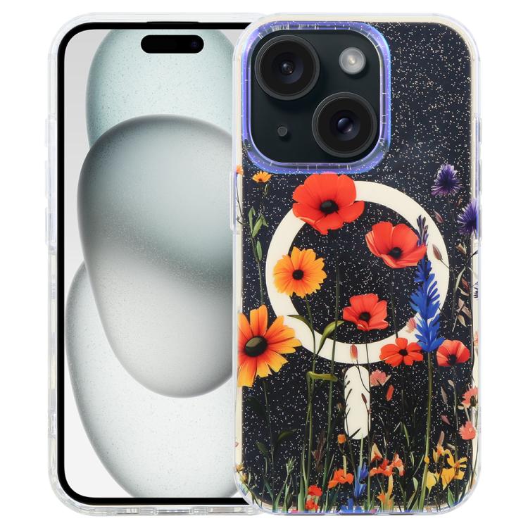 IMDブルーライトジャングルシリーズ磁気スマホケース、iPhone 16用、iPhone 15 Pro Max用、iPhone 15 Pro用、iPhone 15 Plus / 14 Plus用、iPhone 15用、iPhone 14 / 13用、iPhone 14 Pro用、iPhone 14 Pro Max用