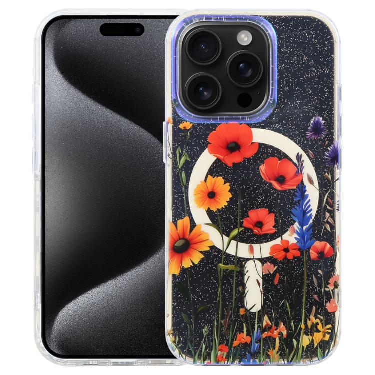 IMDブルーライトジャングルシリーズ磁気スマホケース、iPhone 16用、iPhone 15 Pro Max用、iPhone 15 Pro用、iPhone 15 Plus / 14 Plus用、iPhone 15用、iPhone 14 / 13用、iPhone 14 Pro用、iPhone 14 Pro Max用