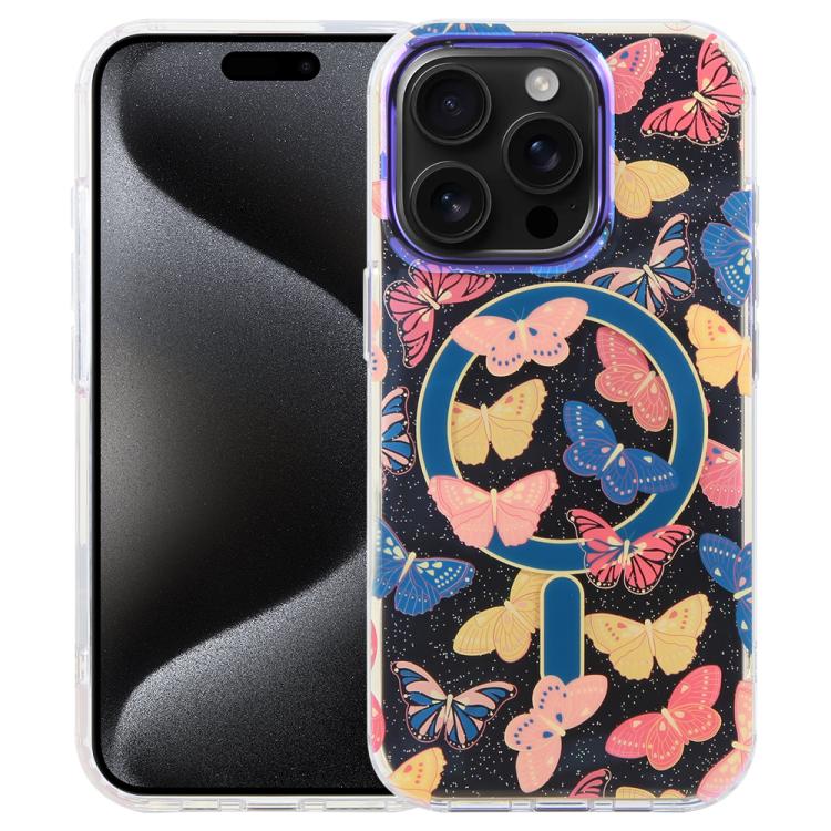 IMDブルーライトジャングルシリーズ磁気スマホケース、iPhone 16用、iPhone 15 Pro Max用、iPhone 15 Pro用、iPhone 15 Plus / 14 Plus用、iPhone 15用、iPhone 14 / 13用、iPhone 14 Pro用、iPhone 14 Pro Max用